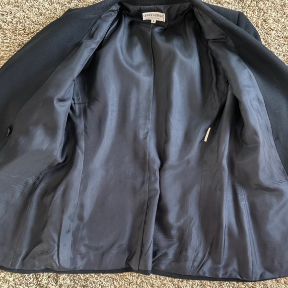 Vintage Giorgio Armani Double Breasted Pant Suit early '90's - Size 6 - Designer - Picture 5 of 10